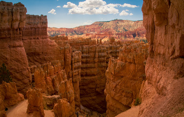slot in Bryce Canyon Utah
