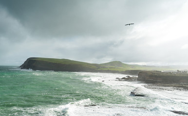 Fototapeta premium rauer Sturm über der Südinsel von Neuseeland