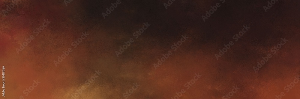 Aufkleber abstract painting background graphic with very dark pink, saddle brown and sienna colors and space f