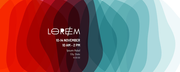 Abstract wavy background with dynamic effect. Modern screen design for mobile app and web. 3d vector illustration for brochure, banner, flyer or presentation.