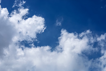 Fototapeta premium blue sky and white clouds