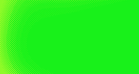 Bright green and yellow pop art retro background with halftone in comic style for sale, vector illustration eps10