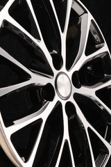 car cast aluminum alloy wheels, black silver with polished front, very beautiful and modern,...