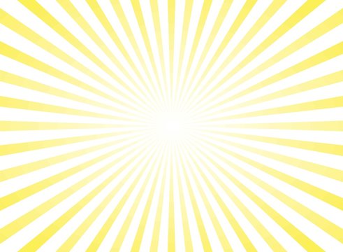 Sunlight Abstract Background. Powder Yellow Color Burst Background.