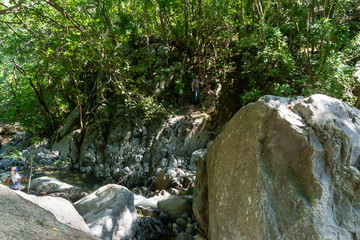 cascada de la media luna