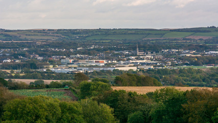 Midleton Scenic view rural urban area village county Cork Ireland 