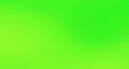 Bright green and yellow pop art retro background with halftone in comic style for sale, vector illustration eps10
