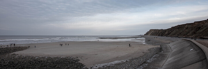 Fototapeta na wymiar The North Norfolk Beaches in Winter