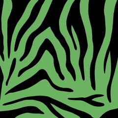  vector illustration colored lines, stripes, animal hair drawing