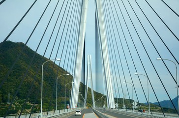 Obraz premium Shinanami Kaido, Japan