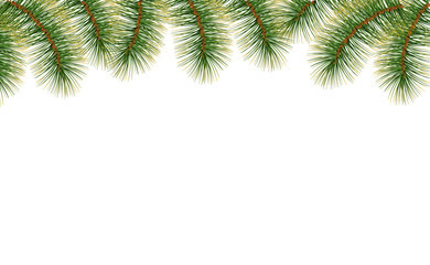 Obraz premium leafs tropicals of christmas decorative isolated icon vector illustration design