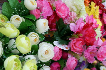 Image of colorful flower bouquet