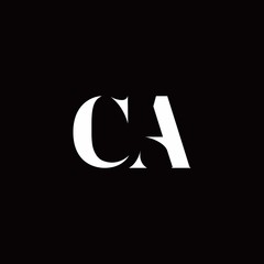Obraz premium CA Logo Letter Initial Logo Designs Template