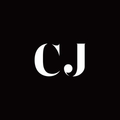 CJ Logo Letter Initial Logo Designs Template