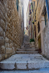 Fototapeta na wymiar Street of Dubrovnik.