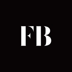 FB Logo Letter Initial Logo Designs Template