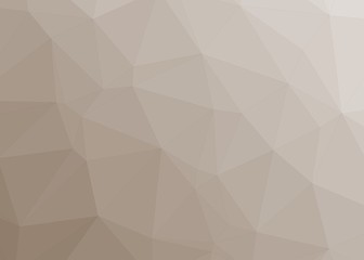 Obraz premium gray Color Abstract trianglify Generative Art background illustration