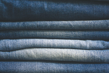 Jeansy spodnie kolor niebieski - obrazy, fototapety, plakaty