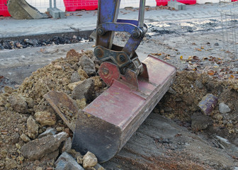 part of modern excavator machines