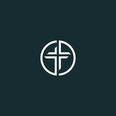church logo design vector