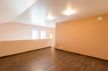 Russia, Moscow- July 04, 2019: interior room apartment. standard repair decoration in hostel