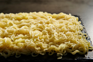 Boiled instant noodle, cold noodle 