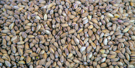 Natural background mix nut Pistachios texture