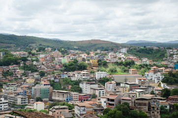 Fototapeta na wymiar View of Congonhas City. Minas Gerais, Brazil
