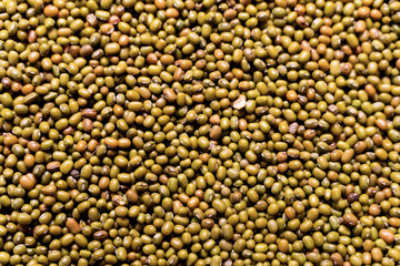 Mung beans as a background