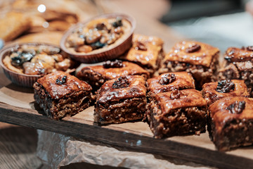 Turkish sweet food baklava