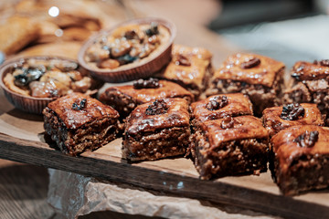 Turkish sweet food baklava