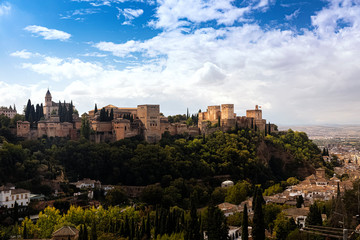 Fototapeta na wymiar Alhambra, Granada, Spanien