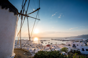 Sunset at Mykonos