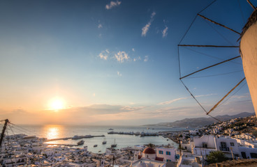 Sunset at Mykonos