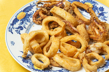 Calamares fritos.
