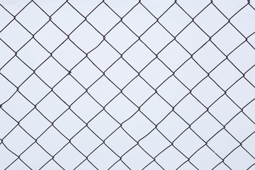 Abstract background in the form of a mesh netting on a white background close-up.иииииииииииии
