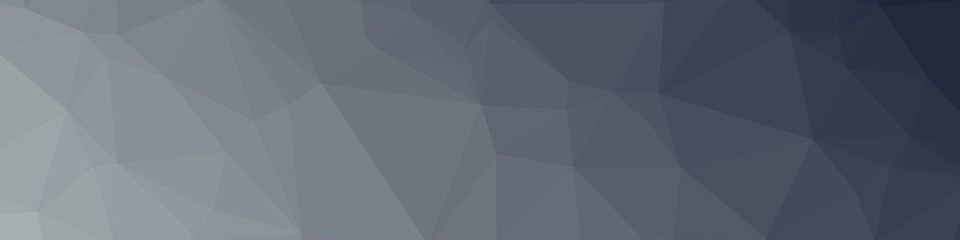 Black Color Abstract trianglify Generative Art background illustration