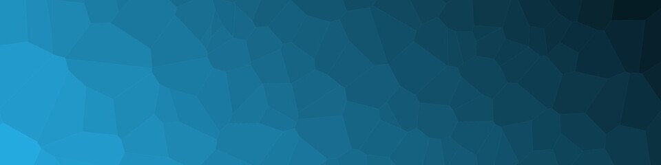 Obraz premium Blue Color Abstract trianglify Generative Art background illustration