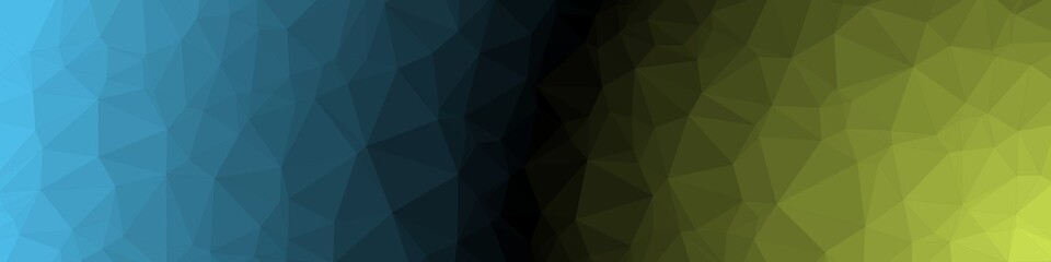 Blue Color Abstract trianglify Generative Art background illustration