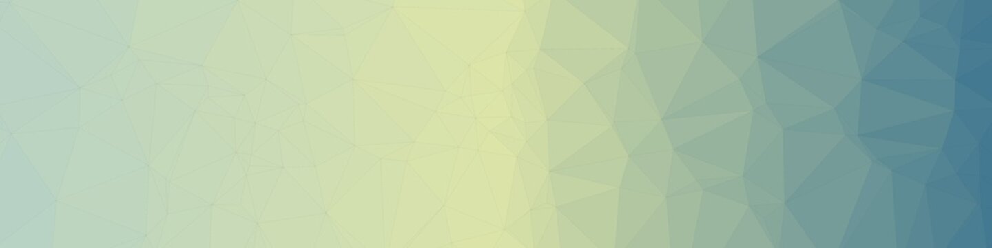 Blue Color Abstract trianglify Generative Art background illustration