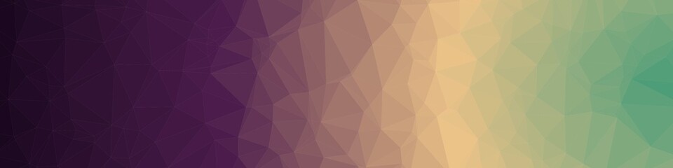 Obraz premium Ground Color Abstract trianglify Generative Art background illustration