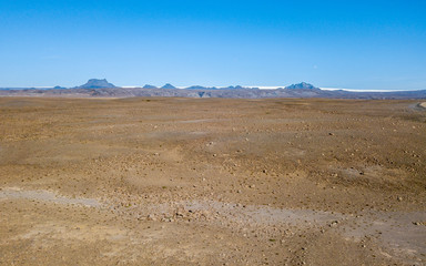 Interior islandzki, Islandia, krajobraz Islandii