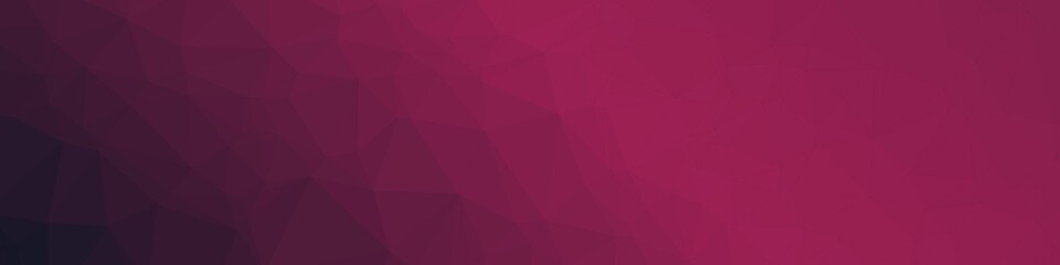 Fototapeta premium Pink Color Abstract trianglify Generative Art background illustration