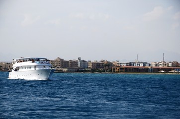 Croisière en Mer Rouge au large de Hurghada (Égypte)