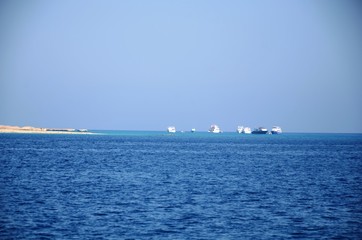 Croisière en Mer Rouge au large de Hurghada (Égypte)