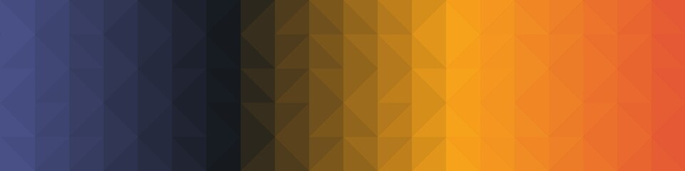 Rainbow Color Abstract trianglify Generative Art background illustration