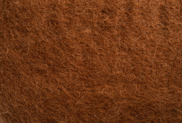 brown felt wool background