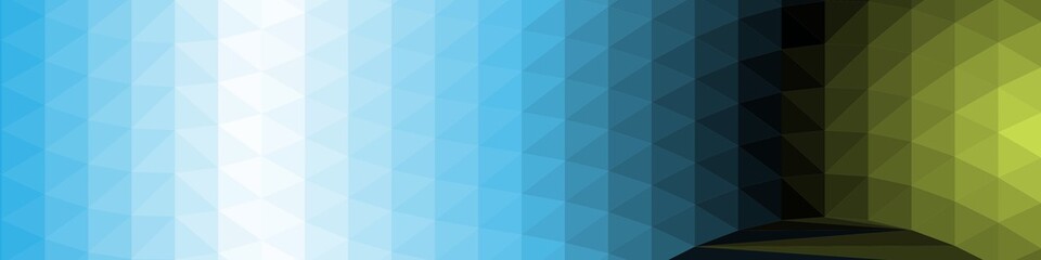 Obraz premium Rainbow Color Abstract trianglify Generative Art background illustration