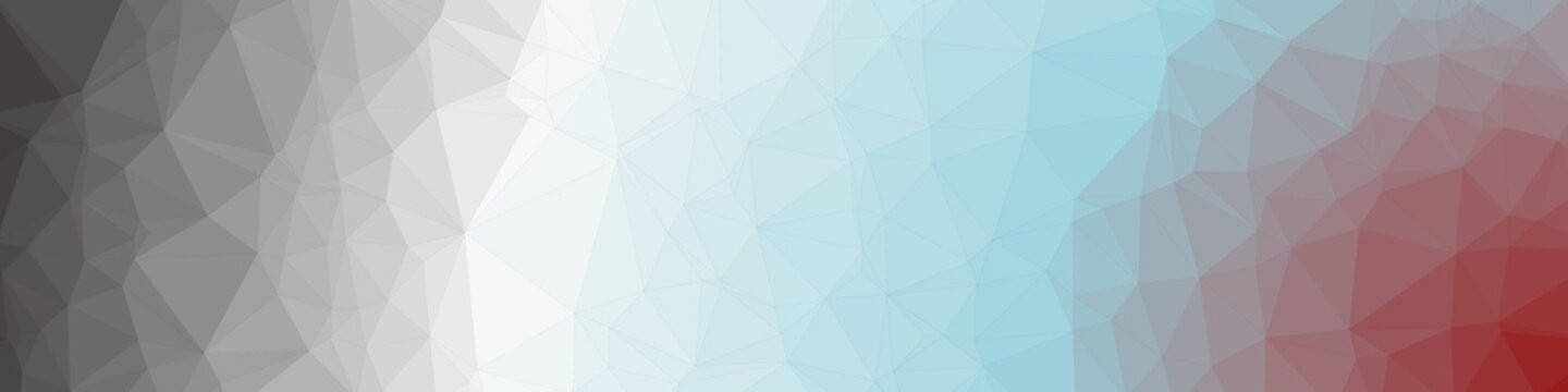 Rainbow Color Abstract trianglify Generative Art background illustration