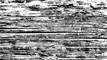 Old wood black and white texture. Vector background image